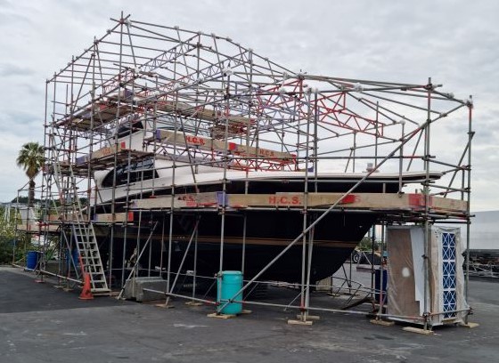ScaffoldingBoatGulfHarbourMarina2